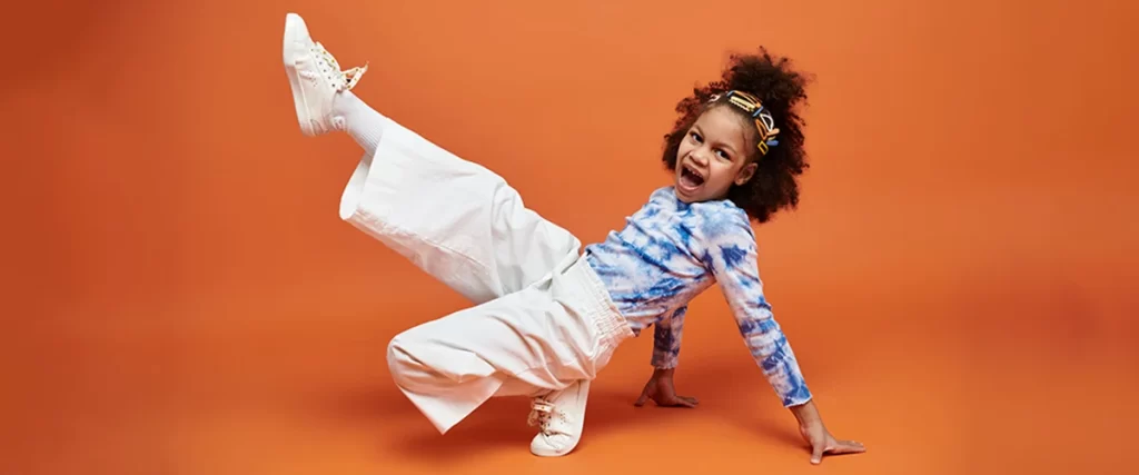 young hip hop dancer